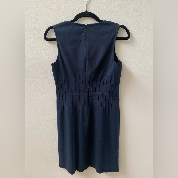 SZ 2 Theory Navy Blue Sleeveless Dress - Picture 2 of 5